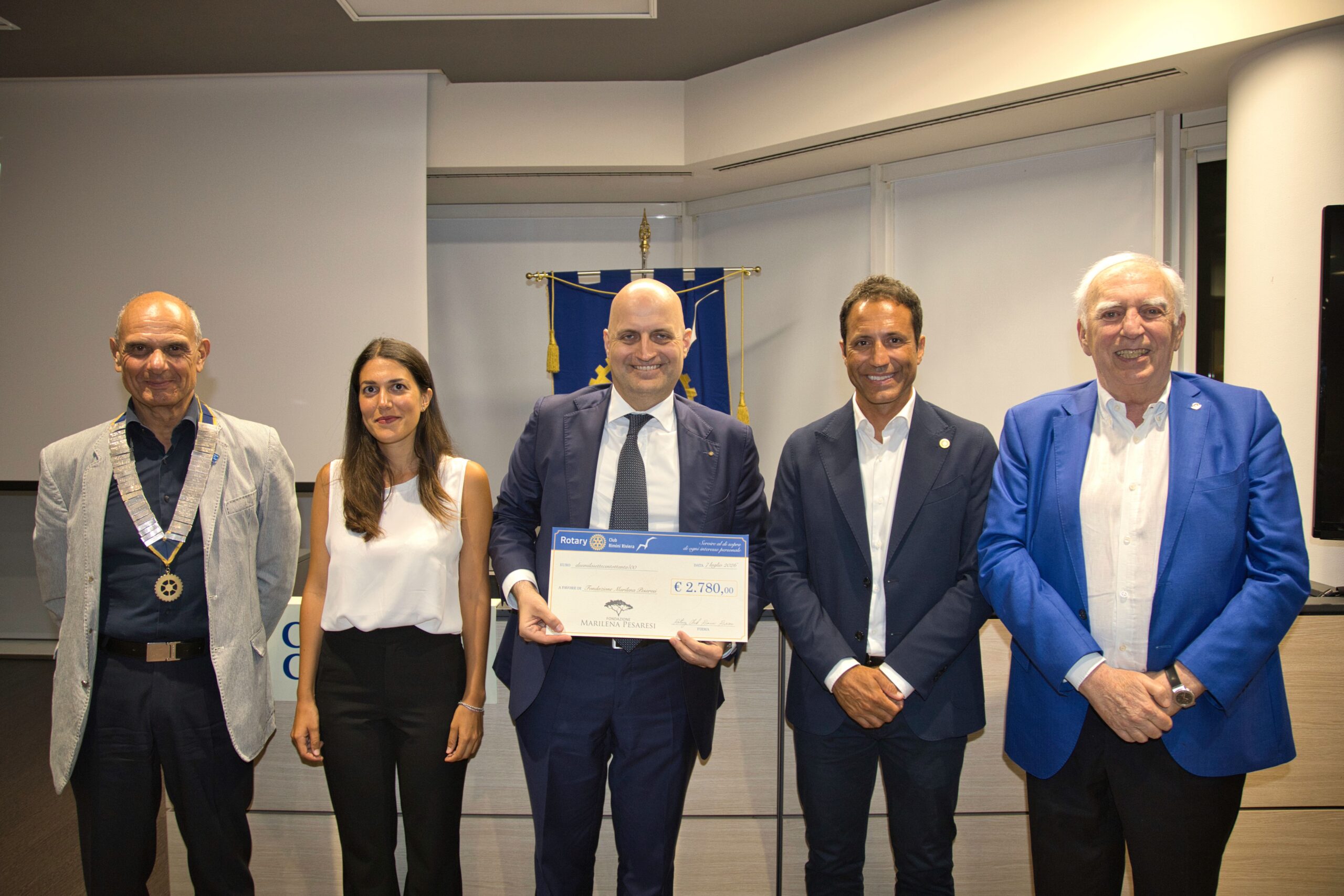 Il dott. Massimo Migani al Rotary Club Rimini Riviera